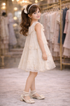Little Bow Tiered Frock