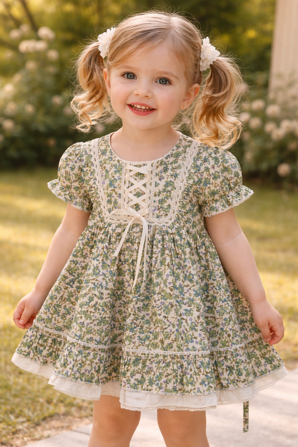 Little Meadow Bloom Floral Frock
