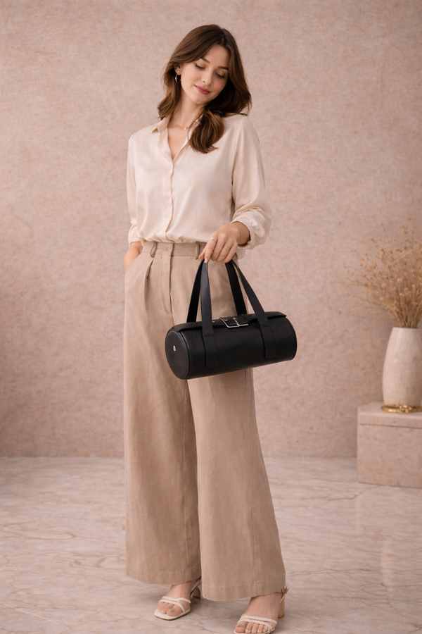 Luxe Barrel Bag