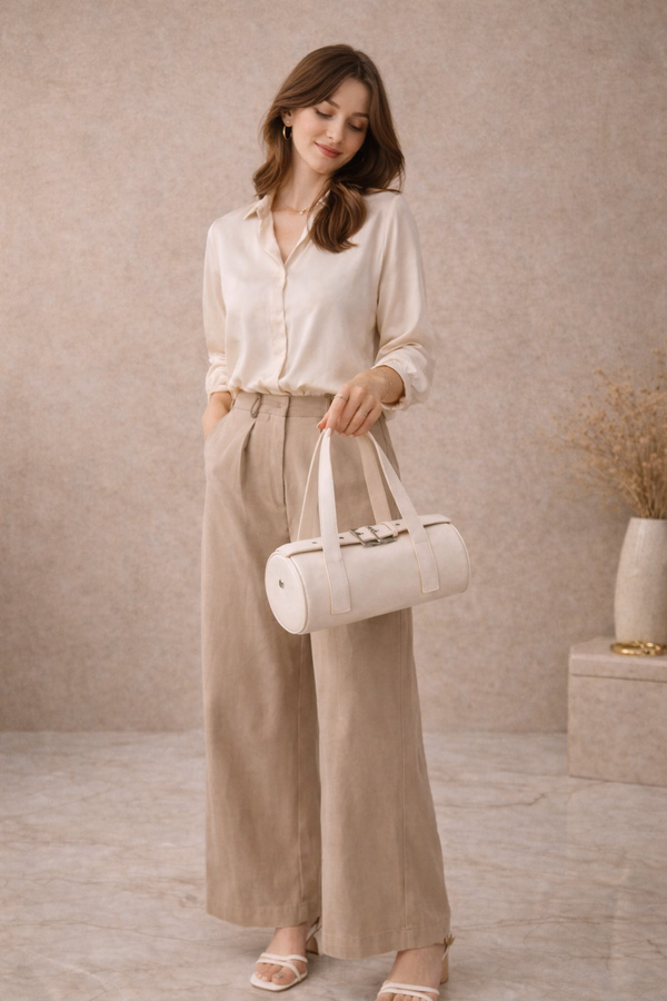 Luxe Barrel Bag