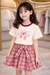 Little Strawberry Charm Top & Skirt Set