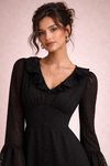 Soft Ruffle Maxi