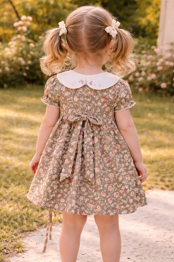 Little Blossom Garden Collar Frock