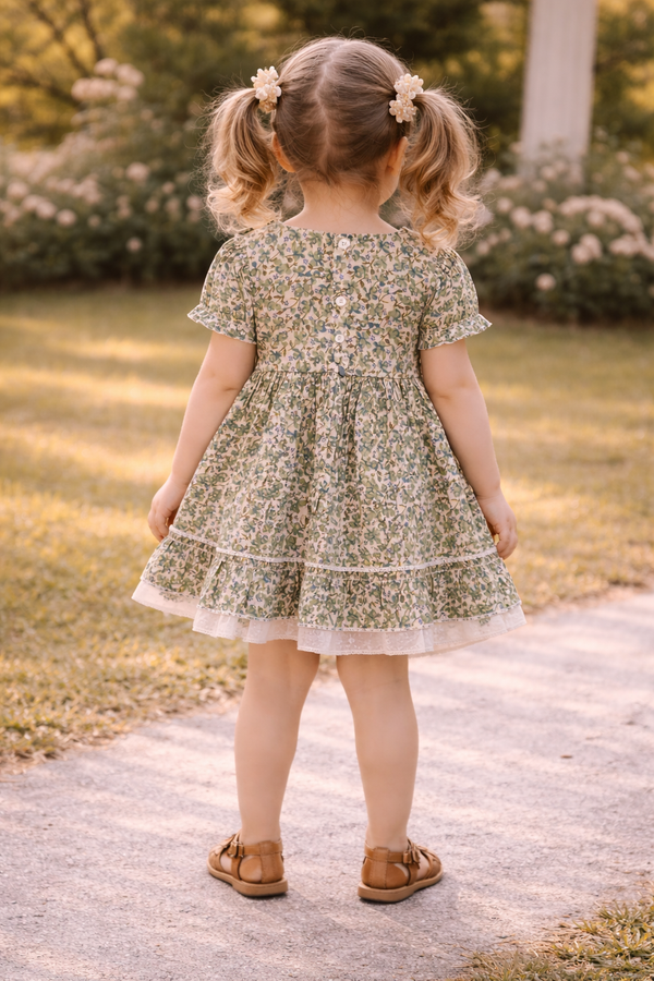 Little Meadow Bloom Floral Frock