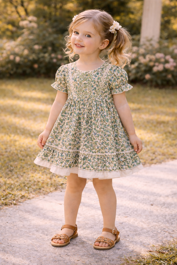Little Meadow Bloom Floral Frock