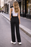 Black Relaxed Fit Trousers