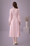 Ethereal Textured Midi Dress