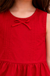 Little Ruby Ruffle Frock