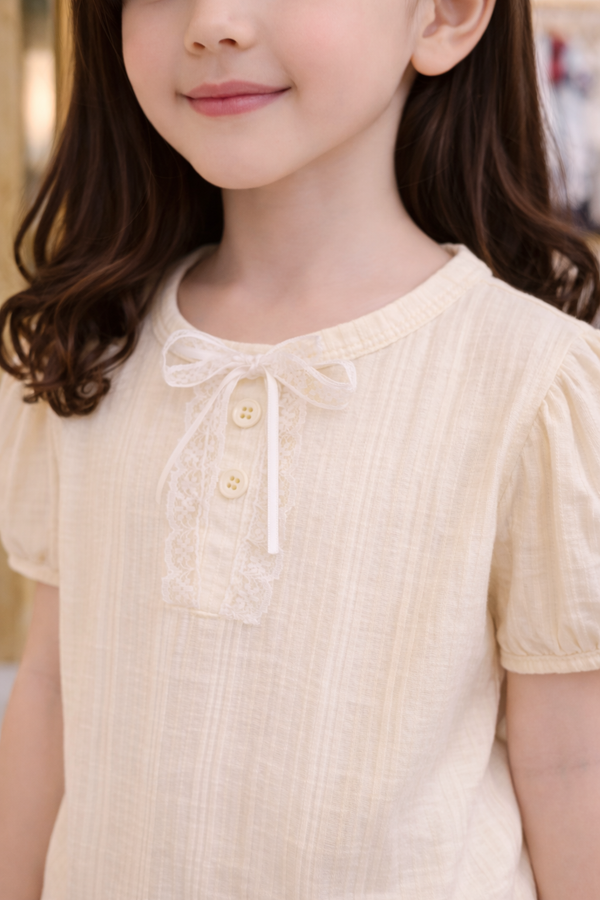 Little Lace Charm Top & Skirt Set