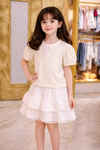 Little Lace Charm Top & Skirt Set