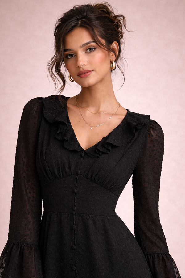 Soft Ruffle Maxi