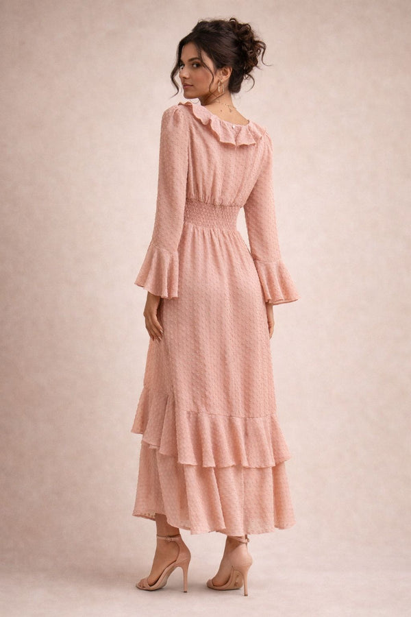 Soft Ruffle Maxi